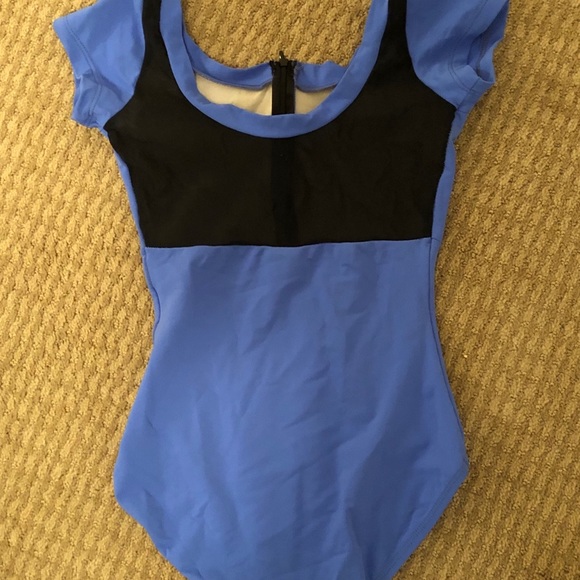 Natalie Dance Wear Light Blue Leotard - Picture 2 of 2